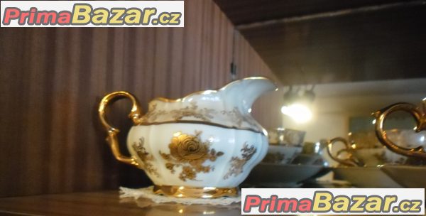 Ručně malovaný porcelánový servis – fotografie 3