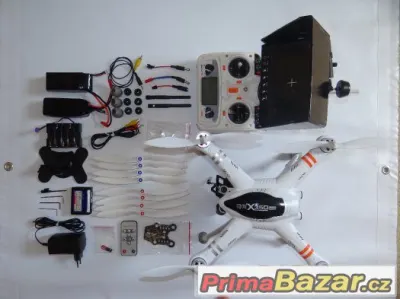 Walkera QR X350 PRO, DEVO 10 white, G-2D gimbal, FPV systém