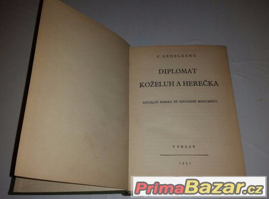 Prodám knihu Diplomat koželuh a herečka – fotografie 2