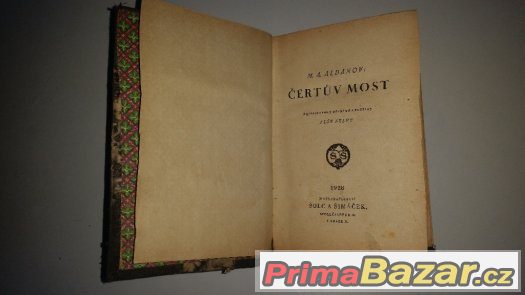 Prodám knihu  Čertův most – fotografie 2