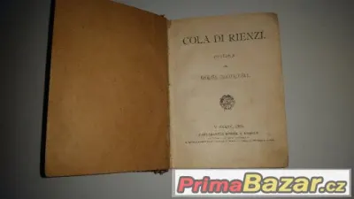 Prodám knihu Cola di Rienzi