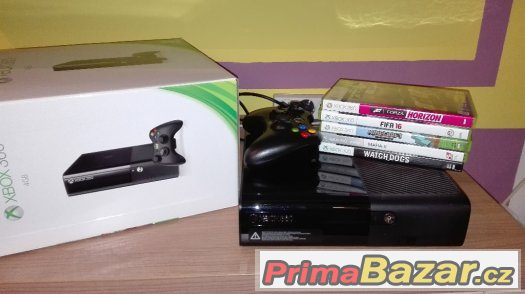 Xbox 360 4GB (Stingray) + 5 her – fotografie 1