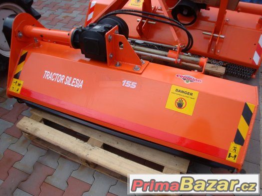 Traktorový hydraulický mulčovač BCH-155 těžší typ, drtič – fotografie 2