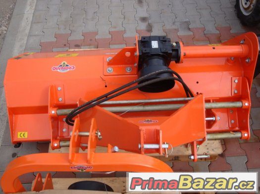 Traktorový hydraulický mulčovač BCH-155 těžší typ, drtič – fotografie 4