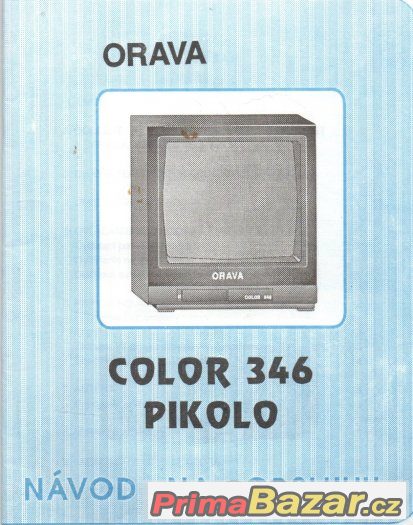 Bar. TV Orava Color Pikolo s dál. ovládáním, obrazovka 42cm, – fotografie 1