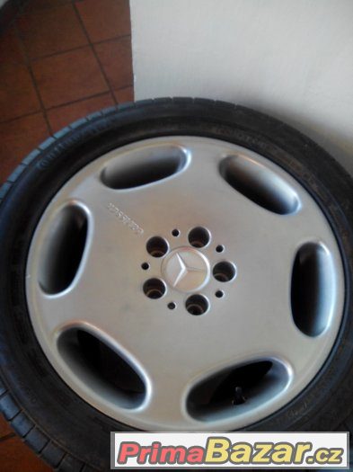 Mercedes - Alu kola 5x112 s pneu 255/45 R17 – fotografie 3