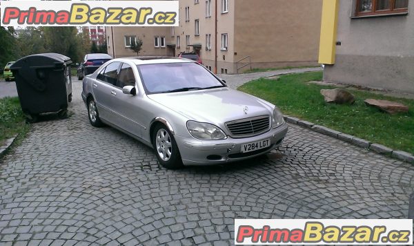 Prodam Mercedes-Benz W220 S500,r.v.1999 na dily – fotografie 1