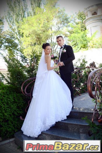 Prodam svatební šaty – fotografie 1