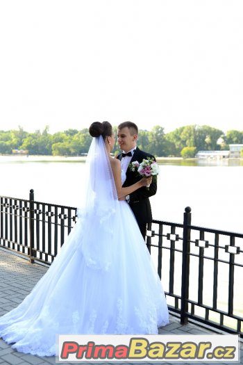 Prodam svatební šaty – fotografie 3