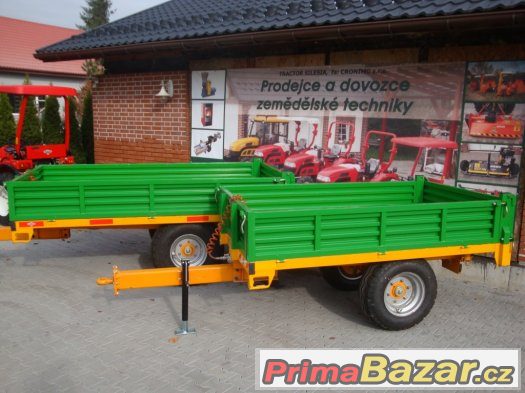 Traktorový přívěs CRONIMO TR-2000, vlek za traktor, vlečka – fotografie 4