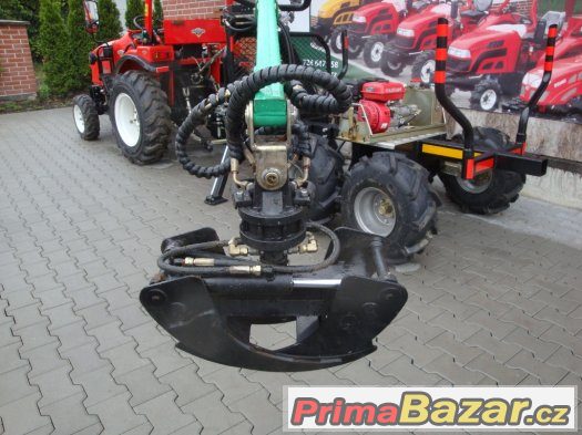 Vyvážečka LTC 3,4 s hydraulickou rukou za čtyřkolku, traktor – fotografie 5