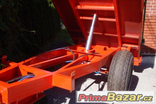 sklopný vlek za traktor, Traktorový přívěs CRONIMO TR-3000 – fotografie 3