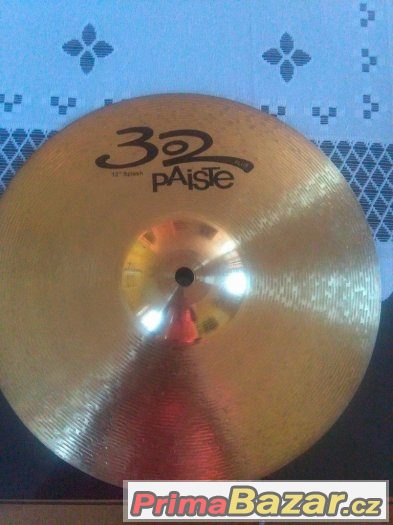 prodám paiste302 splash 12" skoro nový – fotografie 1