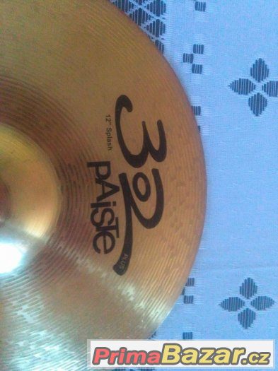 prodám paiste302 splash 12" skoro nový – fotografie 2