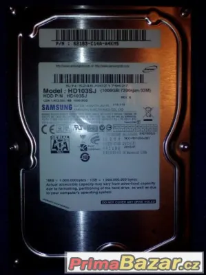 PRODÁNO HDD Samsung 1TB SATA