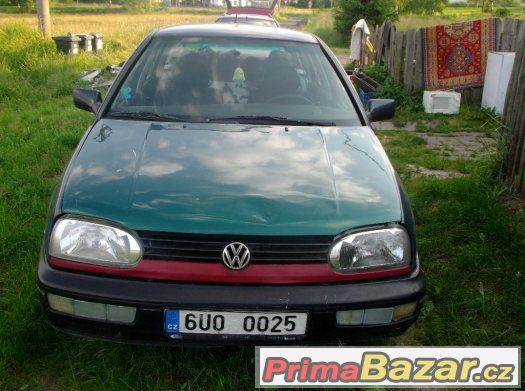 Prodám na náhradní díly nebo na opravu WV golf3 VARIANT – fotografie 1