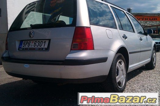 VW GOLF 1,6i  77kW - bez EKO daně – fotografie 4
