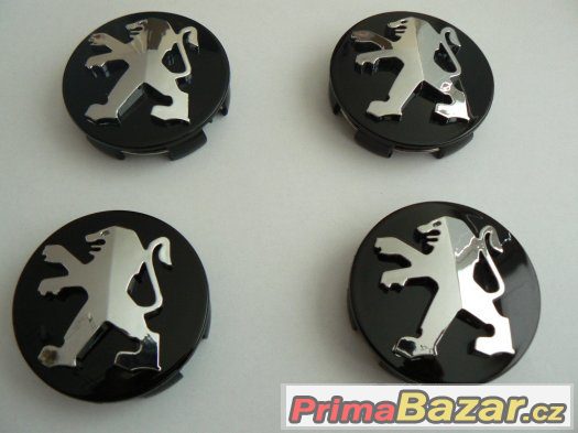 Středové pokličky 3D Peugeot – fotografie 1