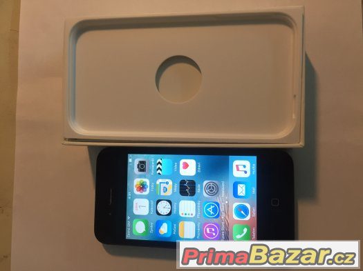 Apple iPhone 4S 8GB černý, 3 měsíce záruka, TOP stav – fotografie 1