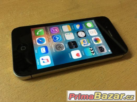 Apple iPhone 4S 16GB černý, 3 měsíce záruka, jako nový – fotografie 1