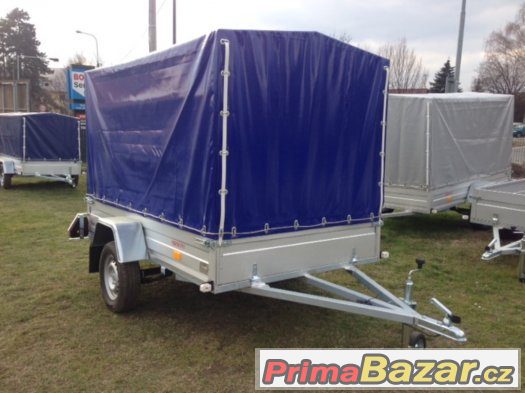 Profi přívěsný vozík 245x125cm,130km/h – fotografie 1