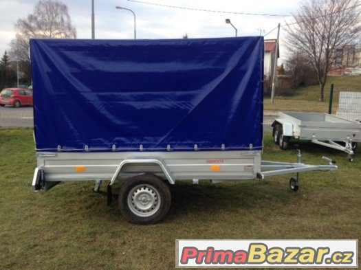 Profi přívěsný vozík 245x125cm,130km/h – fotografie 3