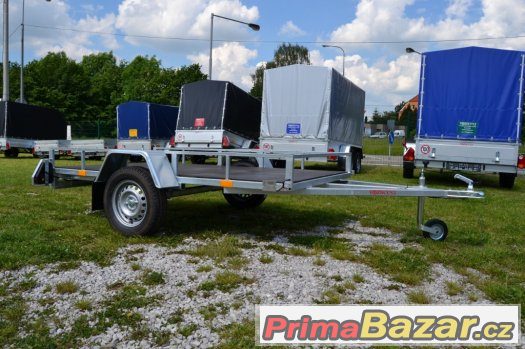 Profi přívěs na přepravu sekačky,zahradní techniky,čtyřkolky – fotografie 2