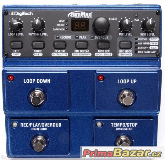 Prodám kytarový efekt Digitech JamMan Stereo – fotografie 2