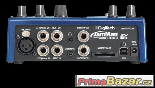 Prodám kytarový efekt Digitech JamMan Stereo – fotografie 3
