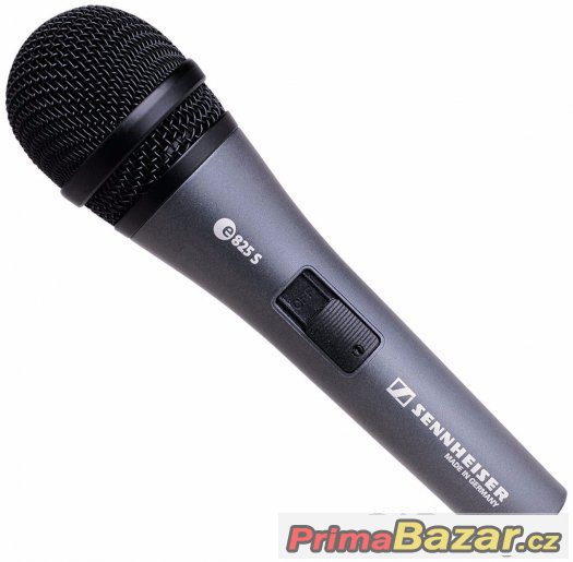 Prodám dynamický spevový mikrofón Sennheiser + púzdro a drži – fotografie 1