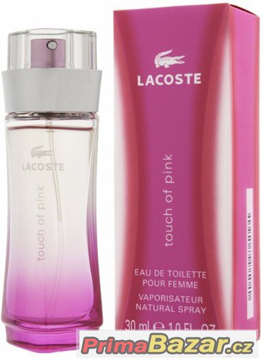 NOVÉ Lacoste Touch of Pink toaletní voda 30 ml BOMBA CENA – fotografie 1