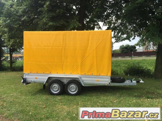 PROFI bržděný přívěs 350x150cm,3000kg,130km/h – fotografie 3
