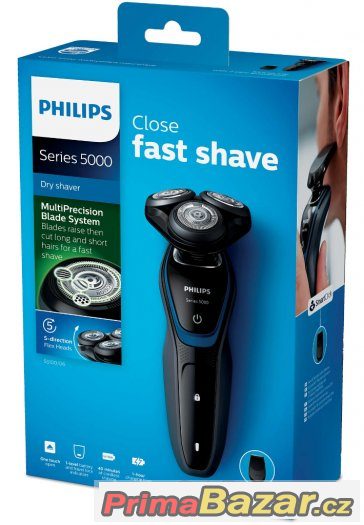 Nový holící strojek Philips S5100 BOMBA CENA – fotografie 1