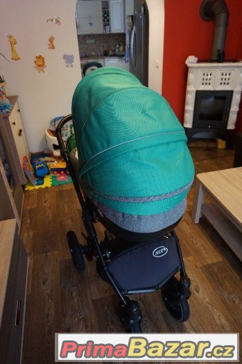 Krásný kočárek BABY NERC NEO Lux se zimní výbavou – fotografie 2