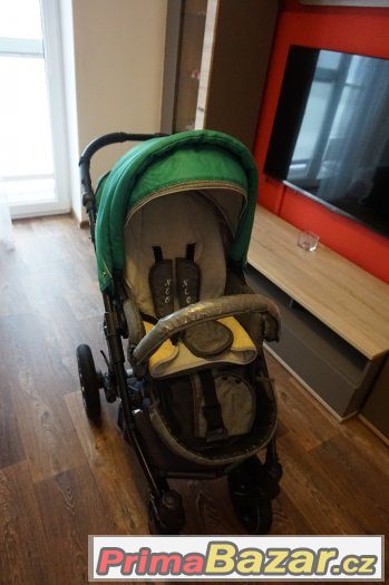 Krásný kočárek BABY NERC NEO Lux se zimní výbavou – fotografie 5