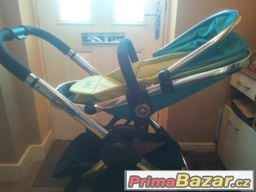 Icandy peach kocarek pro dvojcata / batole+mimi TOP stav – fotografie 4
