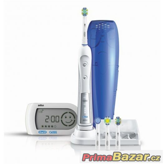 NOVÝ zubní kartáček ORAL B Triumph 5000 BOMBA CENA – fotografie 2