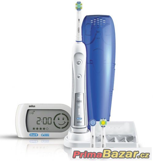 NOVÝ zubní kartáček ORAL B Triumph 5000 BOMBA CENA – fotografie 4