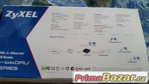 Router Zyxel P-660RU-T3 ADSL 2 ID:063 – fotografie 5