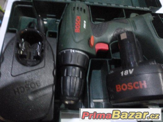 Bosch PSR 18 +bat + kufr – fotografie 2