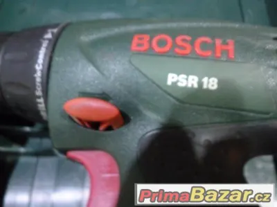 Bosch PSR 18 +bat + kufr