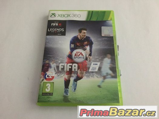 FIFA 16 CZ XBOX 360 JAKO NOVÁ – fotografie 1