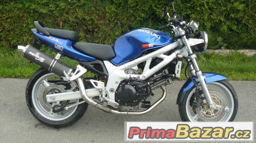 Suzuki SV 650 N, laděný výfuk, nová sada pneu – fotografie 2