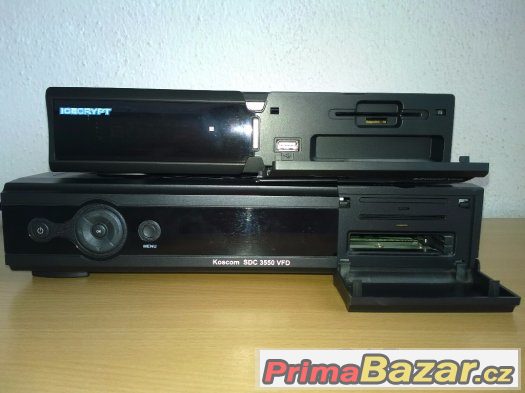 Satelitní přijímač Icecrypt S2000C VFD, Koscom SDC 3550 VFD – fotografie 3