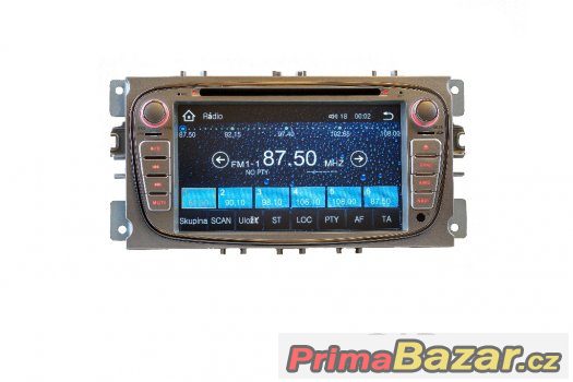 7"Dotykové Autorádio pro FORD s GPS DVD USB BT- C – fotografie 3