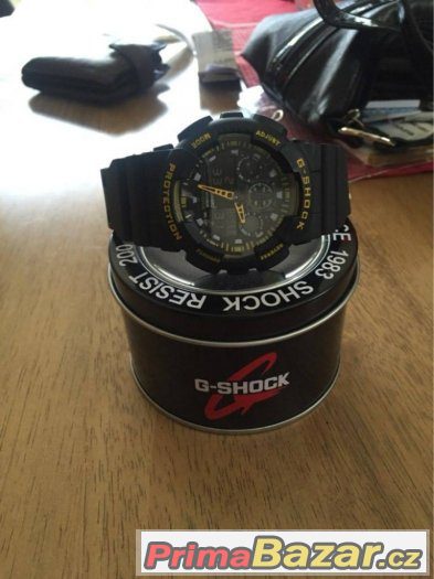 Černo-žluté hodinky Casio G-Shock – fotografie 2