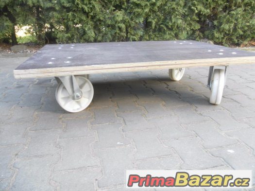 Prodám manipulační vozík 125x100cm – fotografie 1