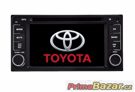 7" Dotykové autorádio Toyota Rav4, Corolla, Hilux – fotografie 1