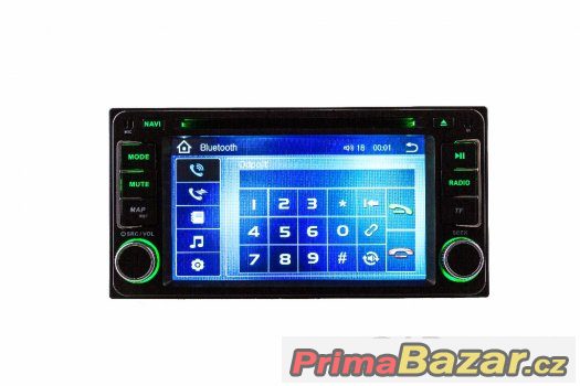 7" Dotykové autorádio Toyota Rav4, Corolla, Hilux – fotografie 3