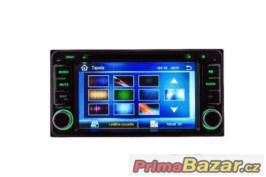 7" Dotykové autorádio Toyota Rav4, Corolla, Hilux – fotografie 4